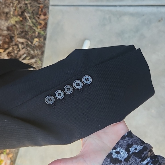 BCBGMAXAZRIA Black Blazer Jacket extra extra small - Picture 6 of 13